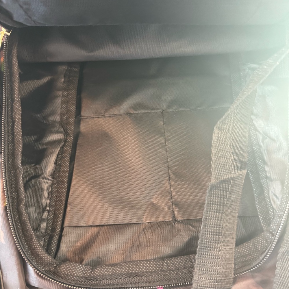 Black Poaba nylon backpack - Picture 7 of 15